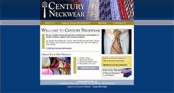 Desktop Screenshot of centuryneckwear.com